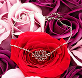 Bratara Argint 925 Floare nufar